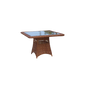 Ebony Dining Table 100×100