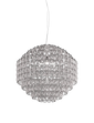 Підвіска Minigiogali - Glossy Chrome / Кристалічний срібний / E27
