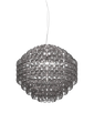 Підвіска Minigiogali - Glossy Chrome / Кришталевий димчастий / E27