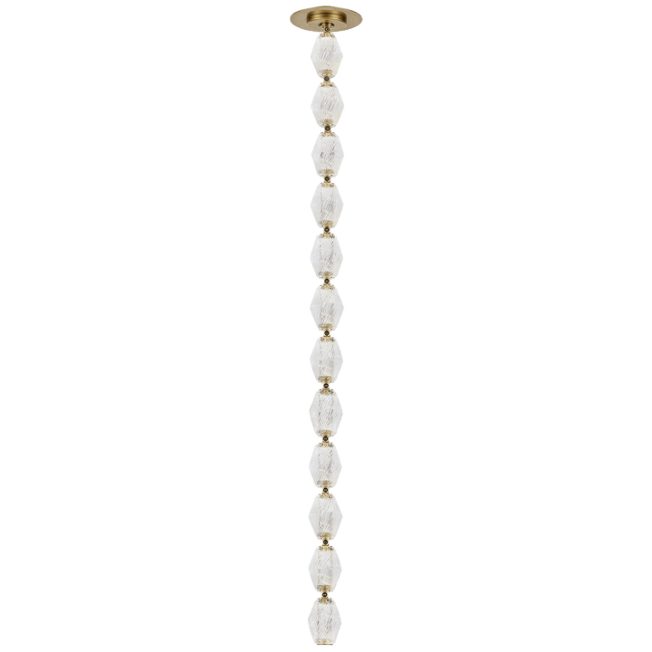 Collier 36 Pendant, a premium Pendant light by Visual Comfort & Co. Close - up image of its design.