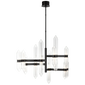 Langston Large Chandelier, a premium Chandelier light by Visual Comfort & Co. Close - up image of its design.