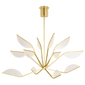 Belterra 48 Chandelier in Natural Brass