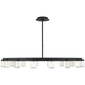 Esfera Large Chandelier, a premium Chandelier light by Visual Comfort & Co. Close - up image of its design.