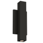 Chara Square 12 Outdoor Wall, a premium Wall light by Visual Comfort & Co. Close - up image of its design.