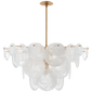 Loire Large Chandelier, a premium Chandelier light by VCGallery Italy. Close - up image of its design.