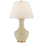 Lambay Table Lamp in Coconut with Linen Shade