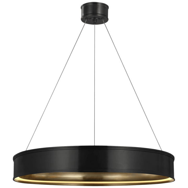 Connery 30" Ring Chandelier in Bronze
