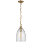 Andros Medium Pendant, a premium Pendant light by Visual Comfort & Co. Close - up image of its design.
