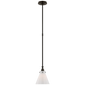 Parkington 9" Pendant, a premium Pendant light by Visual Comfort & Co. Close - up image of its design.