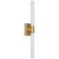 Hawthorne 20" Double Bath Light, a premium Bath light by VCGallery Italy. Close - up image of its design.