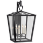 Darlana Medium Bracket Lantern in Bronze