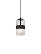 Підвісний світильник Futura Medium - Matt Black / Димчасто-коричневий