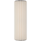 Palati Large Tall Sconce in Bronze with Linen Shade