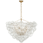 Talia 46" Chandelier, a premium Chandelier light by VCGallery Italy. Close - up image of its design.