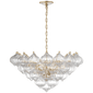 Caselli 36" Basket Chandelier, a premium Chandelier light by Visual Comfort & Co. Close - up image of its design.