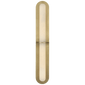 Fosse 28" Linear Tube Sconce, a premium Bath light by Visual Comfort & Co. Close - up image of its design.