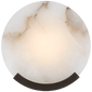 Melange Sconce in Bronze with Alabaster