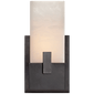 Covet Short Clip Bath Sconce in Bronze