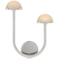 Pedra 15" Asymmetrical Right Sconce, a premium Decorative light by Visual Comfort & Co. Close - up image of its design.