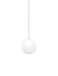 Великий підвісний світильник Puppet - Glossy Chrome / Білий затінений / G9