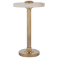 Aran 9" Rechargeable Accent Lamp, a premium Decorative light by VCGallery Italy. Close - up image of its design.