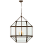 Morris Large Lantern, a premium Lantern light by VCGallery Italy. Close - up image of its design.