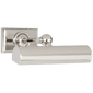 8" Cabinet Maker's Picture Light in Polished Nickel