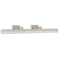 30" Cabinet Maker's Picture Light in Polished Nickel