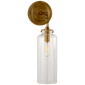 Katie Small Cylinder Sconce, a premium Bath light by VCGallery Italy. Close - up image of its design.