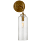 Katie Small Cylinder Sconce, a premium Bath light by VCGallery Italy. Close - up image of its design.