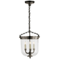 Merchant Lantern in Bronze with Clear Glass