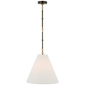 Goodman Small Hanging Light, a premium Pendant light by Visual Comfort & Co. Close - up image of its design.