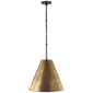 Goodman Small Hanging Light, a premium Pendant light by Visual Comfort & Co. Close - up image of its design.