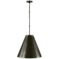Goodman Medium Hanging Light, a premium Pendant light by Visual Comfort & Co. Close - up image of its design.