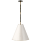Goodman Medium Hanging Light, a premium Pendant light by Visual Comfort & Co. Close - up image of its design.