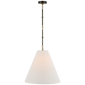 Goodman Medium Hanging Light, a premium Pendant light by Visual Comfort & Co. Close - up image of its design.