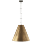 Goodman Medium Hanging Light, a premium Pendant light by Visual Comfort & Co. Close - up image of its design.
