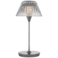 Blaze 12" Rechargeable Table Lamp, a premium Decorative light by Visual Comfort & Co. Close - up image of its design.
