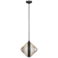 Copper Coast 15" Olive Cut Pendant, a premium Pendant light by Visual Comfort & Co. Close - up image of its design.