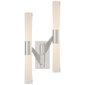 Brenta Large Double Articulating Sconce, a premium Decorative light by Visual Comfort & Co. Close - up image of its design.