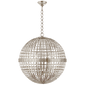 Mill Large Globe Lantern, a premium Lantern light by Visual Comfort & Co. Close - up image of its design.