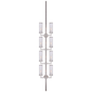 Liaison Statement Sconce, a premium Decorative light by Visual Comfort & Co. Close - up image of its design.