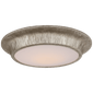 Utopia Large Flush Mount, a premium Flush Mount light by Visual Comfort & Co. Close - up image of its design.