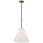 Goodman Small Hanging Light, a premium Pendant light by Visual Comfort & Co. Close - up image of its design.