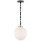 Katie Acorn Pendant, a premium Pendant light by Visual Comfort & Co. Close - up image of its design.