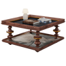 Walnut / Скло/Камінь