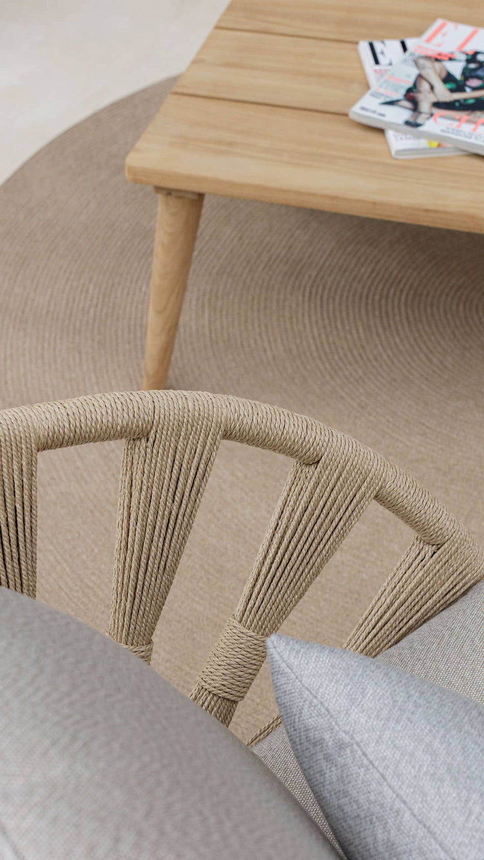 Krabi High Back Armchair