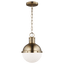 Satin Brass / Біле скло