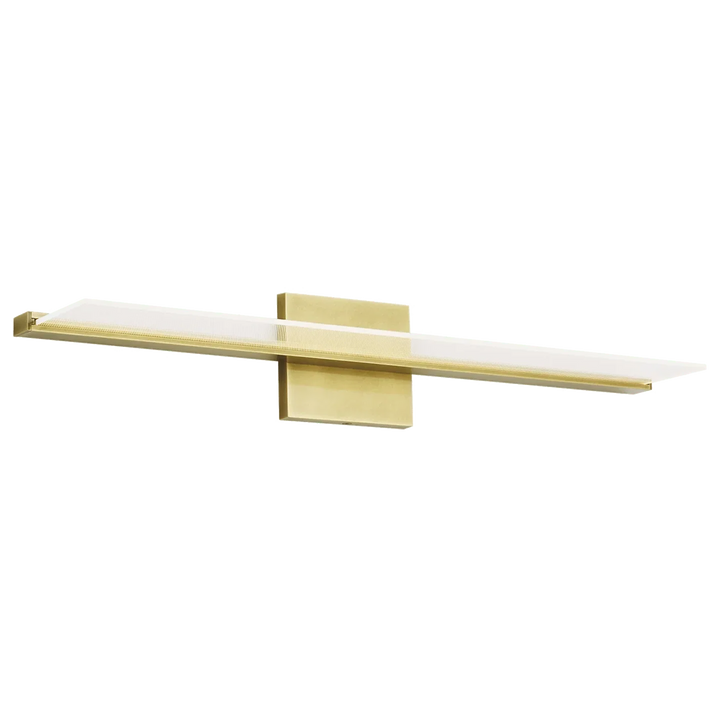 Span 24 Bath, a premium Bath light by Visual Comfort & Co. Close - up image of its design.