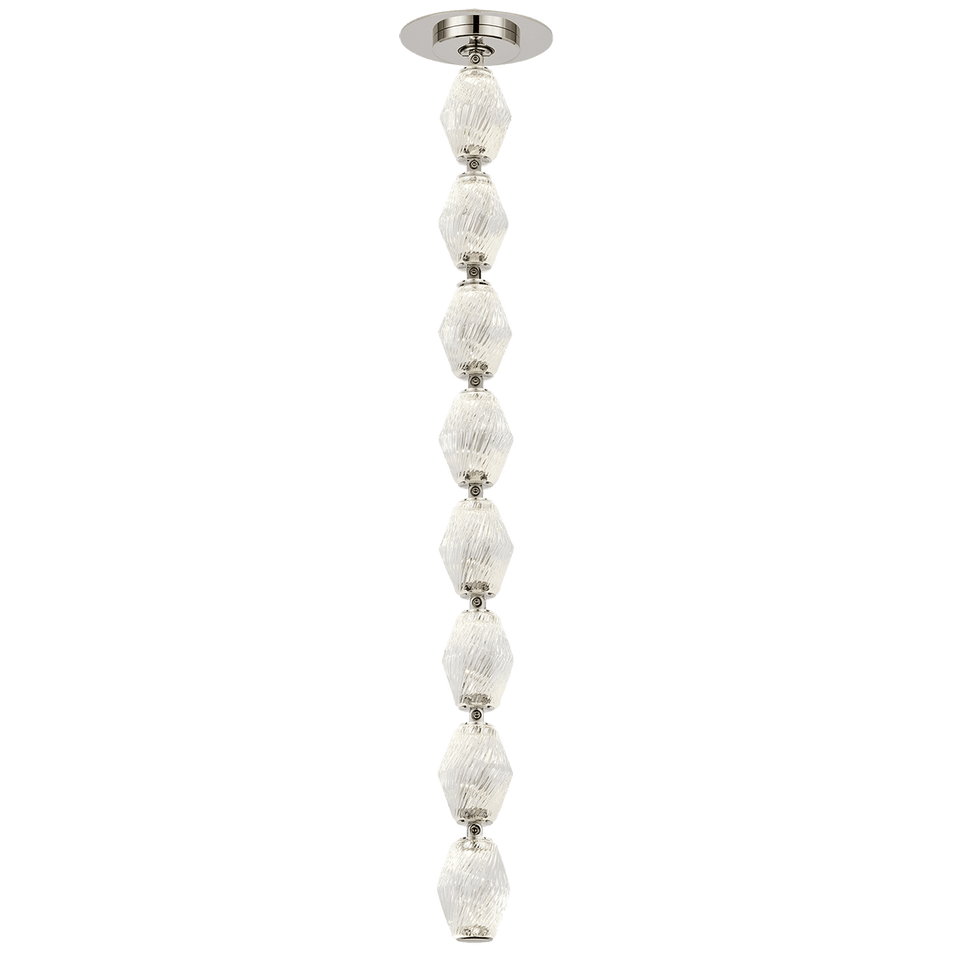 Collier 24 Pendant, a premium Pendant light by Visual Comfort & Co. Close - up image of its design.